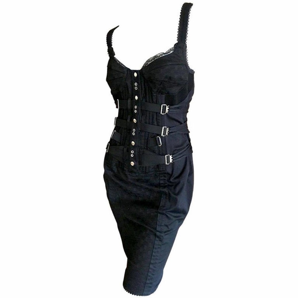 Dolce & Gabbana SS2004 Vintage Bondage Dress